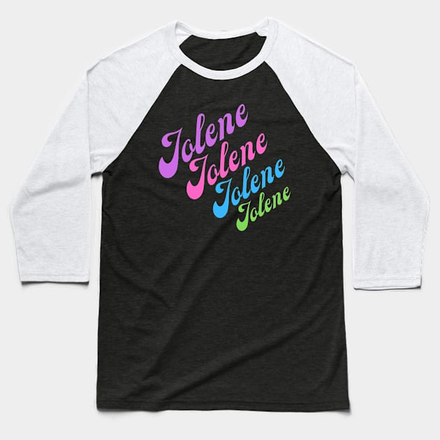 Jolene Baseball T-Shirt by Hoydens R Us